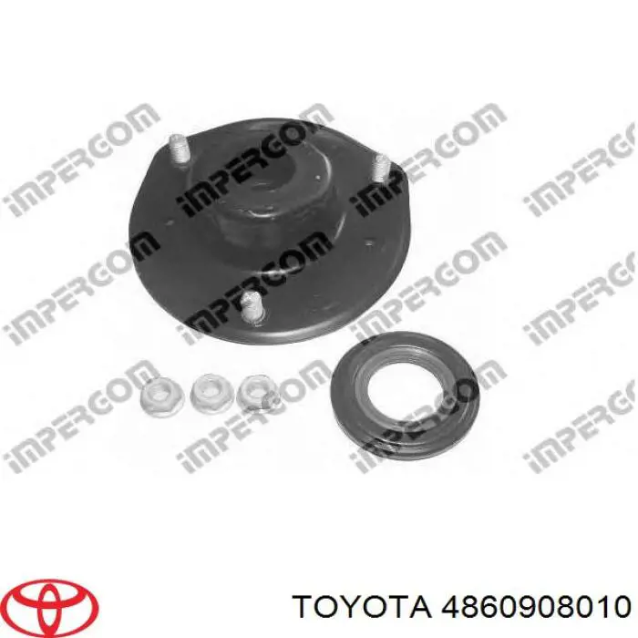 Soporte del amortiguador delantero izquierdo Toyota 4860908010 precio, desde 26,69 EUR