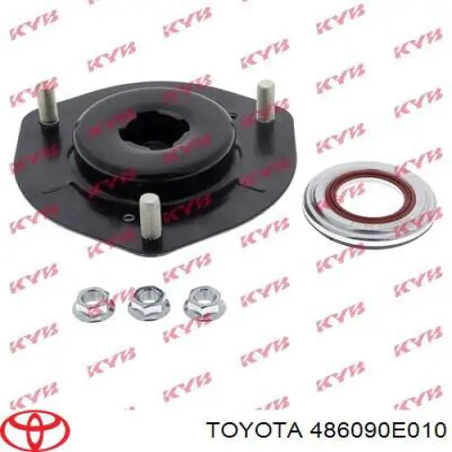 Soporte del amortiguador delantero Toyota 486090E010