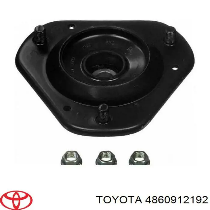 4860912190 Toyota soporte amortiguador delantero