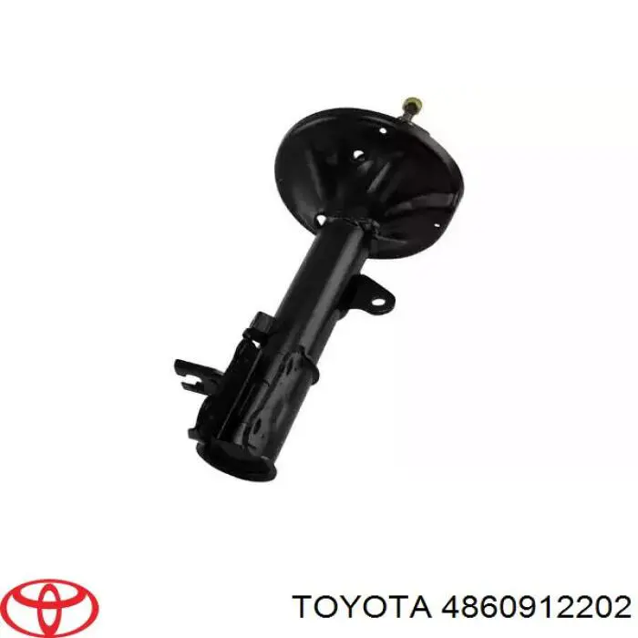4860912202 Toyota soporte amortiguador delantero