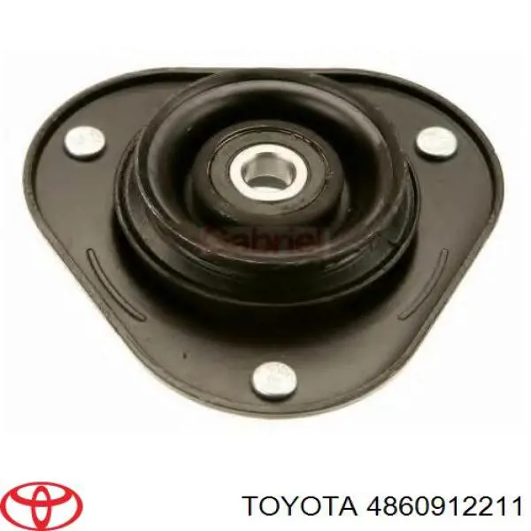 4860912211 Toyota soporte amortiguador delantero