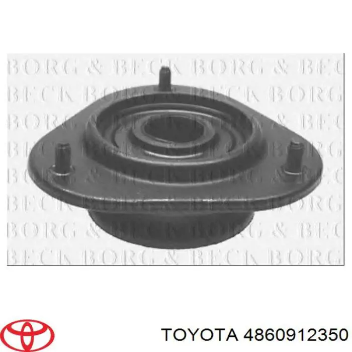 Soporte amortiguador trasero para Toyota Corolla (E10)