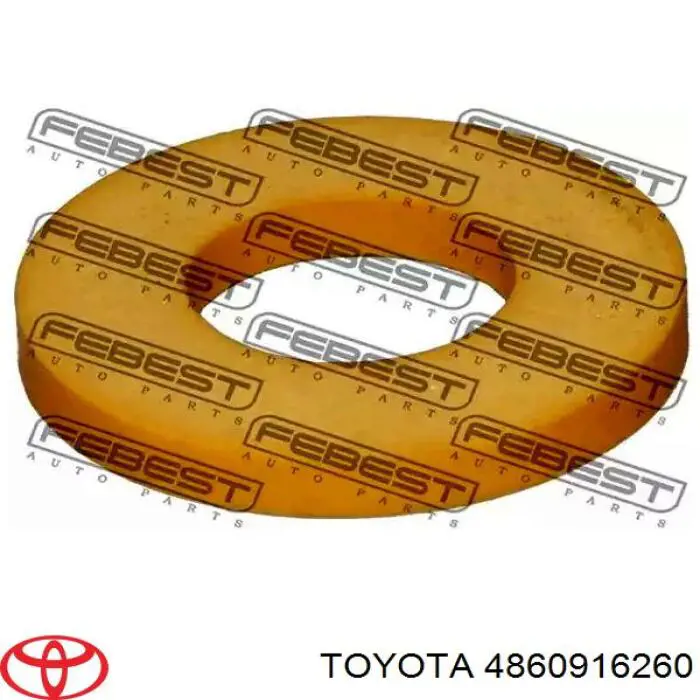 4860916260 Toyota soporte amortiguador delantero