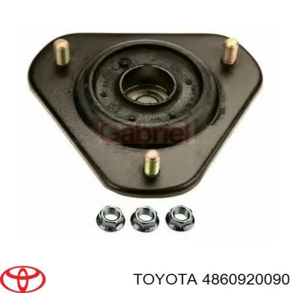 4860920090 Toyota soporte amortiguador delantero