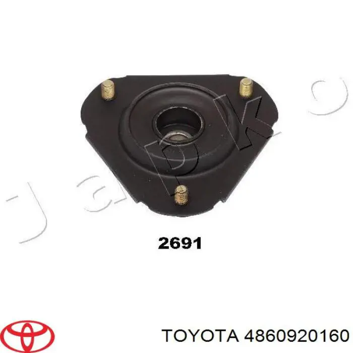 4860920160 Toyota soporte amortiguador delantero