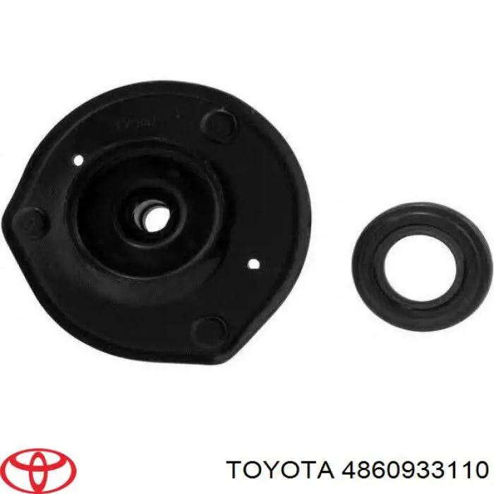 4860933110 Toyota soporte amortiguador delantero izquierdo