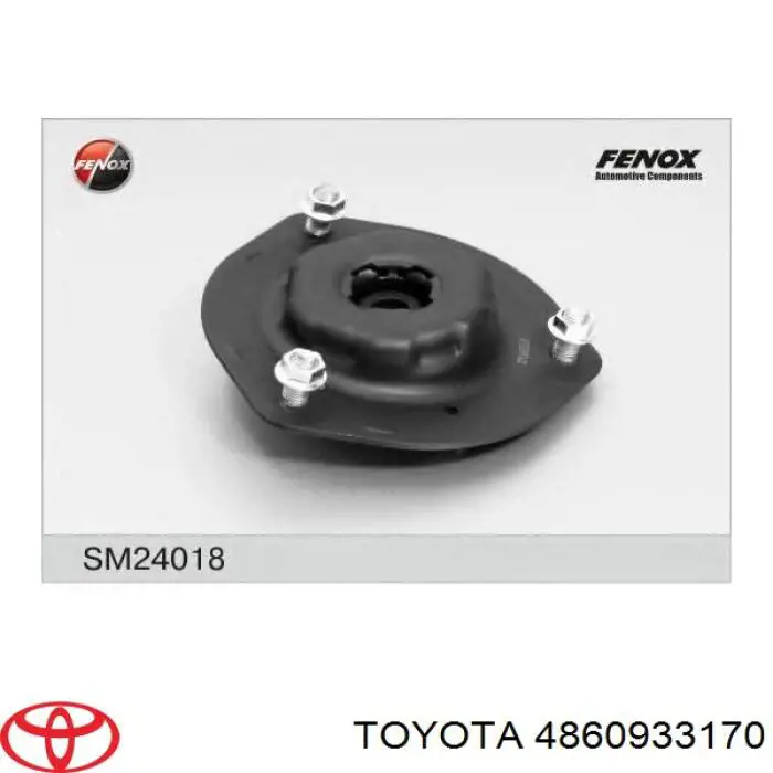 Comprar 4860933170 Toyota Soporte del amortiguador delantero