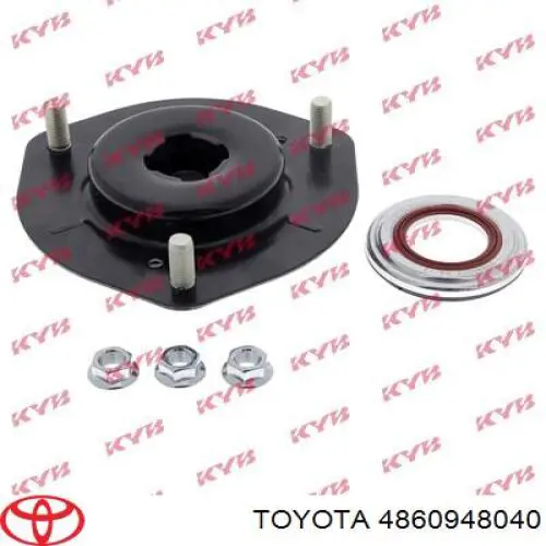 4860948040 Toyota soporte amortiguador delantero