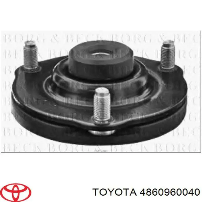 Soporte del amortiguador delantero Toyota 4860960040 precio, desde 23,79 EUR