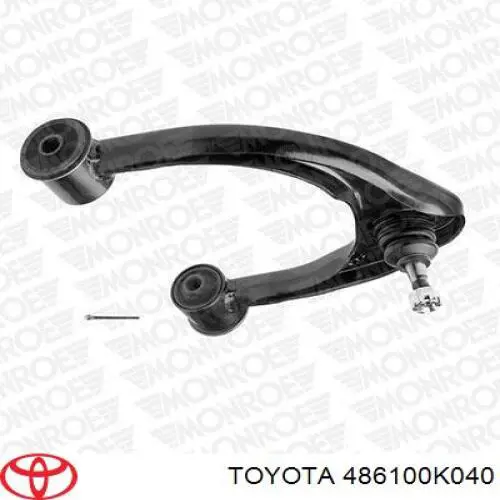 Comprar 486100K040 Toyota Brazo superior derecho de la suspensión delantera
