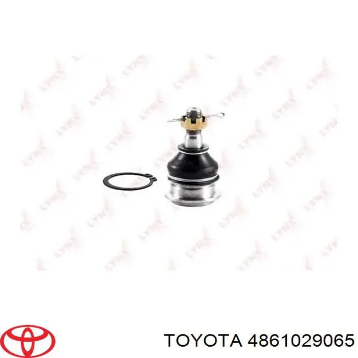 4861029065 Toyota barra oscilante, suspensión de ruedas delantera, superior derecha