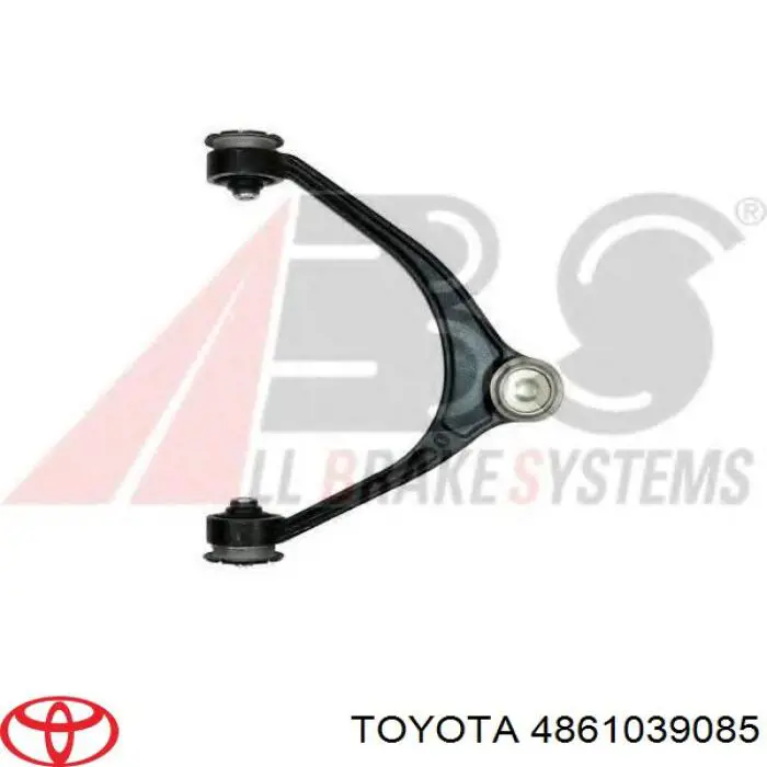 4861039085 Toyota barra oscilante, suspensión de ruedas delantera, superior derecha