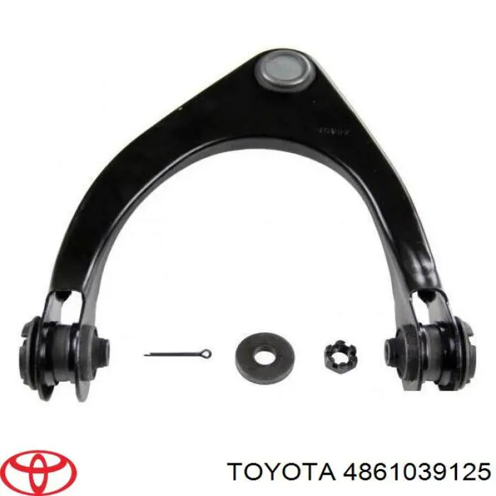 4861039125 Toyota barra oscilante, suspensión de ruedas delantera, superior derecha