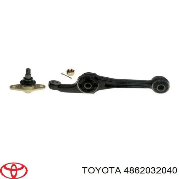 Barra oscilante, suspensión de ruedas delantera, inferior derecha para Toyota Camry (V2)