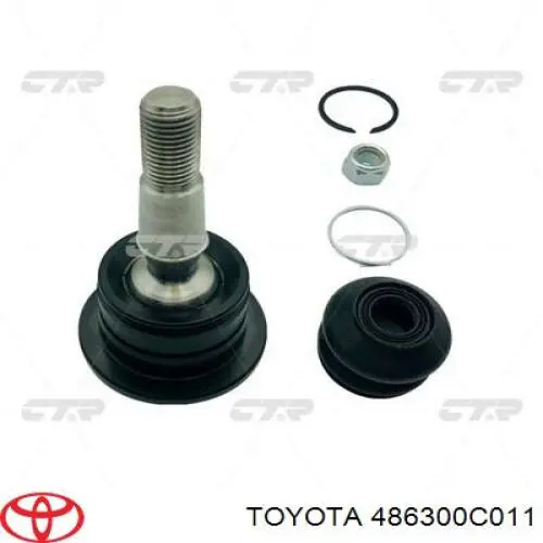 Barra oscilante, suspensión de ruedas delantera, superior izquierda para Toyota Tundra 