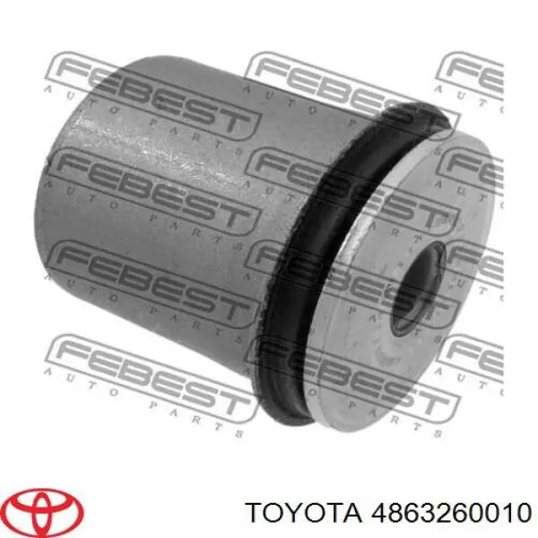 4863260010 Toyota silentblock de brazo de suspensión delantero superior