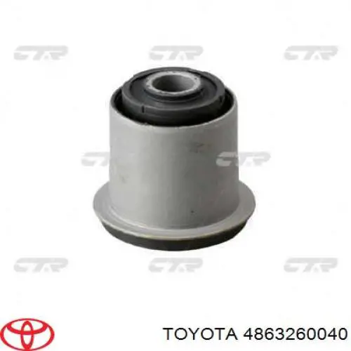 4863260040 Toyota silentblock de brazo de suspensión delantero superior