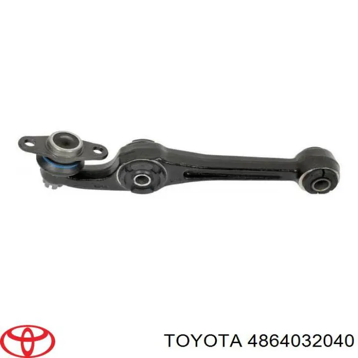 4864032040 Toyota barra oscilante, suspensión de ruedas delantera, inferior izquierda