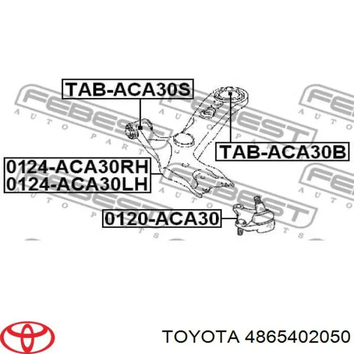 Comprar 4865402050 Toyota Silentblock