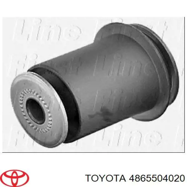 4865504020 Toyota silentblock de suspensión delantero inferior
