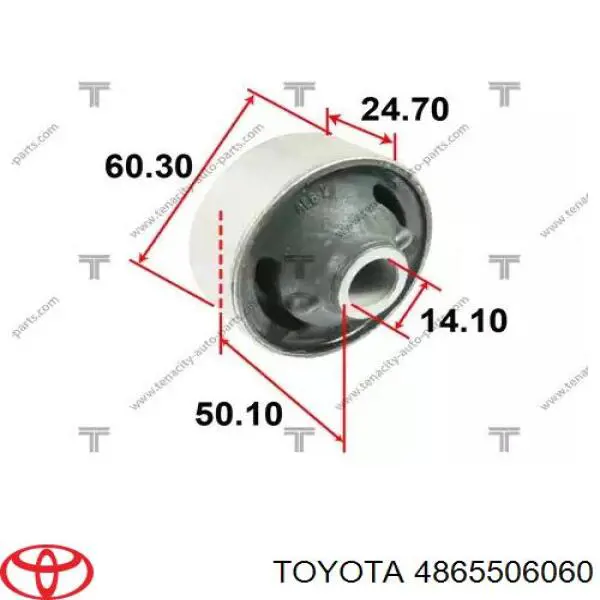 Comprar 4865506060 Toyota Silentblock
