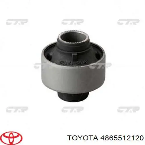 4865512120 Toyota silentblock de suspensión delantero inferior