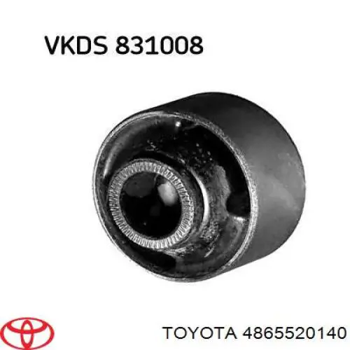 Silentblock del brazo de suspensión 4865520140 Toyota