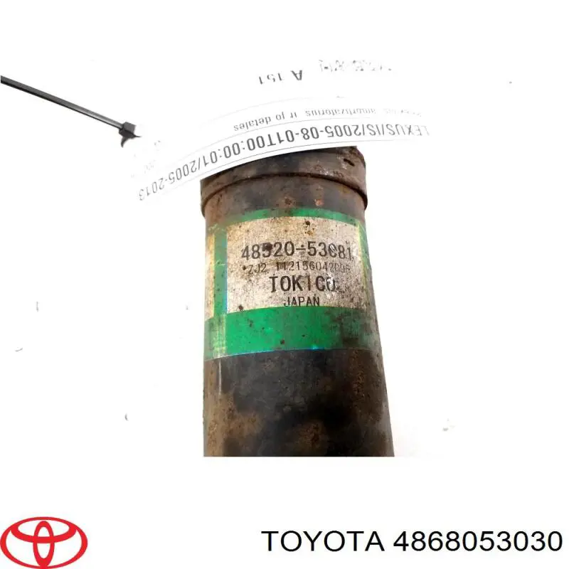 Soporte del amortiguador delantero Toyota 4868053030 precio, desde 151,28 EUR