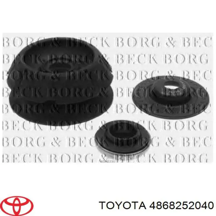 4868252040 Toyota copa de soporte de resorte superior