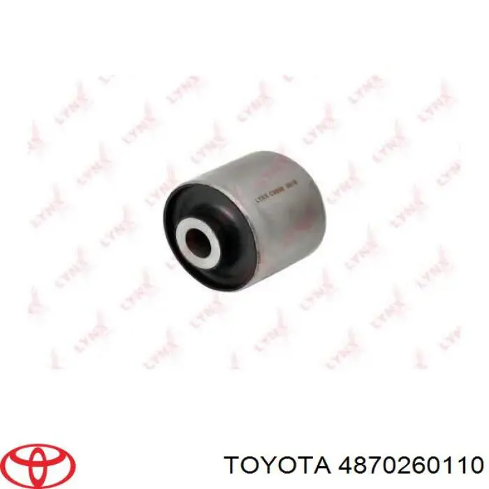 4870260110 Toyota suspensión, brazo oscilante, eje trasero