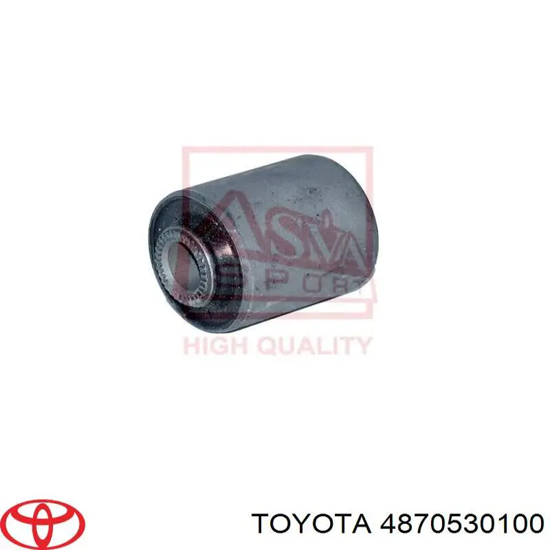 4870530100 Toyota barra transversal de suspensión trasera