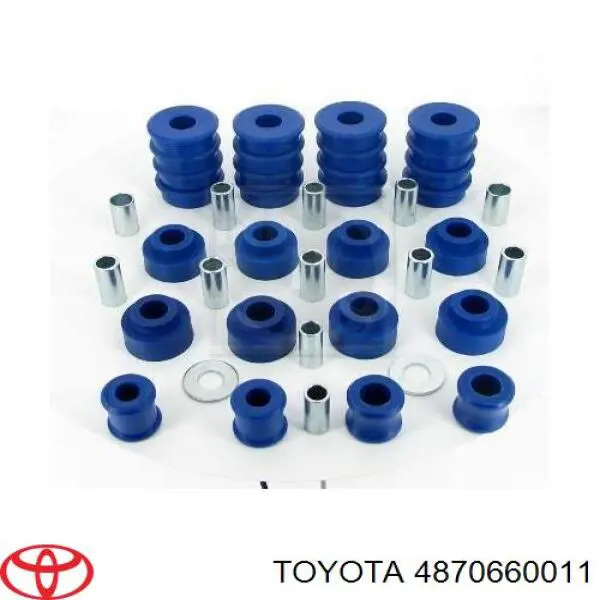 Silentblock de tirante transversal delantero 4870660011 Toyota