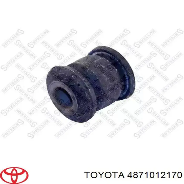 4871012170 Toyota barra transversal de suspensión trasera