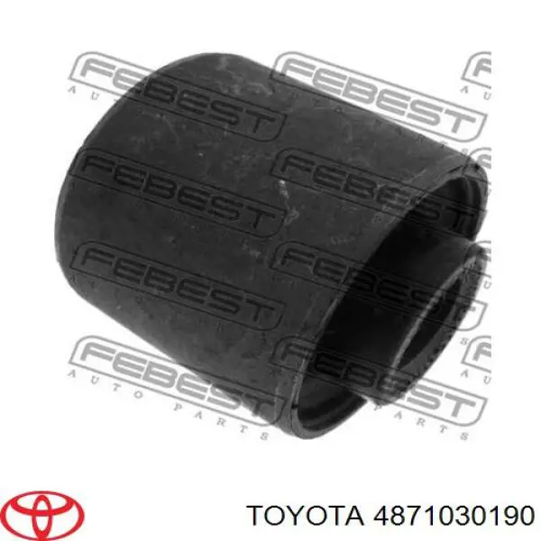 4871030190 Toyota Barra longitudinal de suspensión trasera