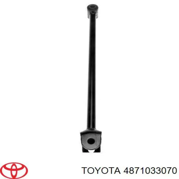 4871033070 Toyota barra transversal de suspensión trasera