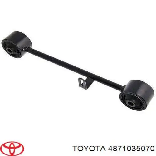 Brazo suspension trasero superior izquierdo para Toyota Land Cruiser (J12)