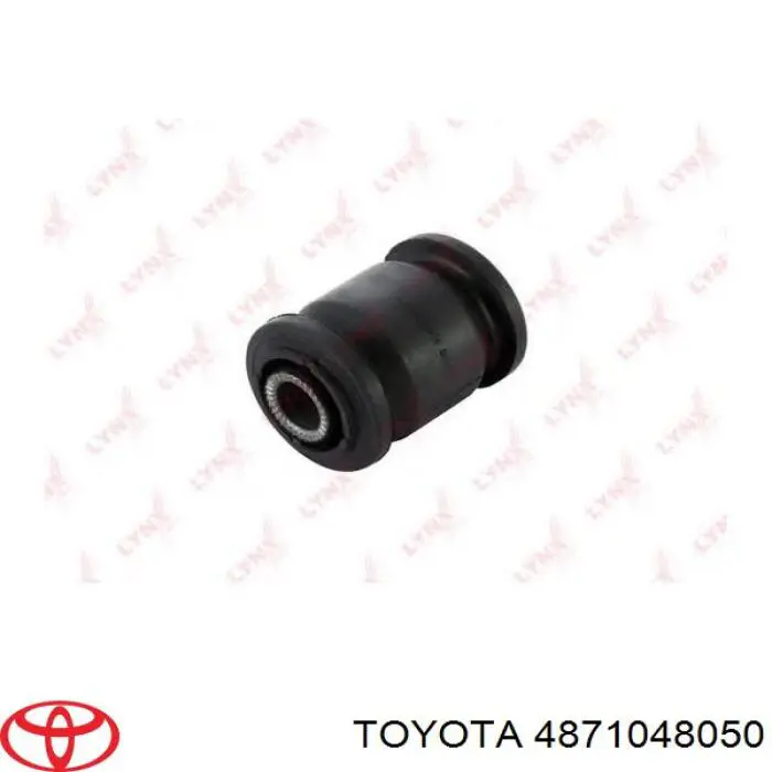 4871048050 Toyota barra transversal de suspensión trasera
