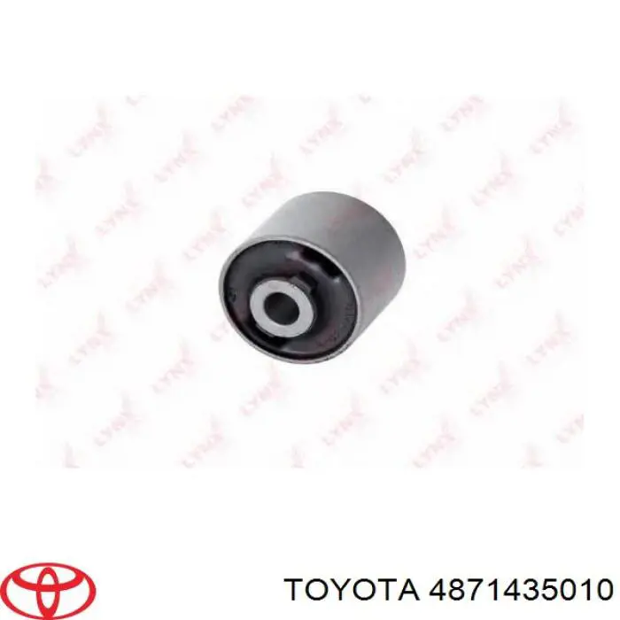 Buje del brazo longitudinal superior trasero 4871435010 Toyota