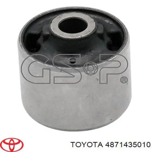 4871435010 Toyota suspensión, brazo oscilante, eje trasero, superior