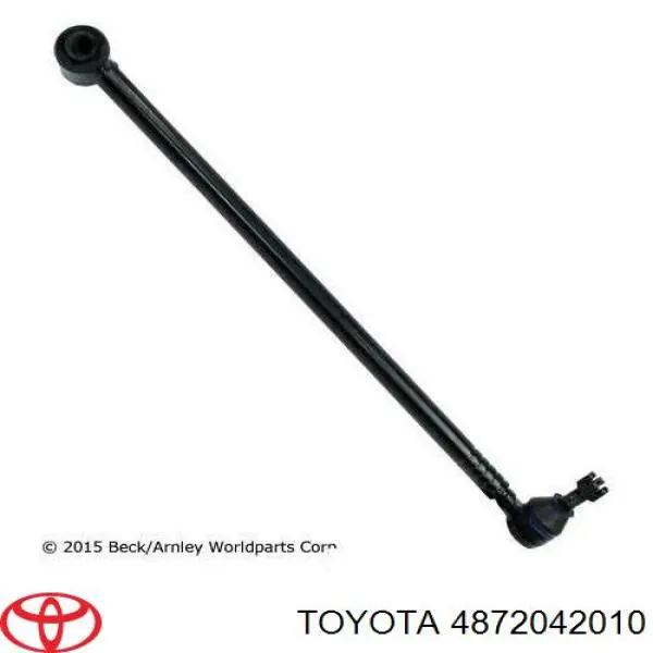 Brazo inferior derecho de la suspensión trasera Toyota 4872042010 precio, desde 34,67 EUR