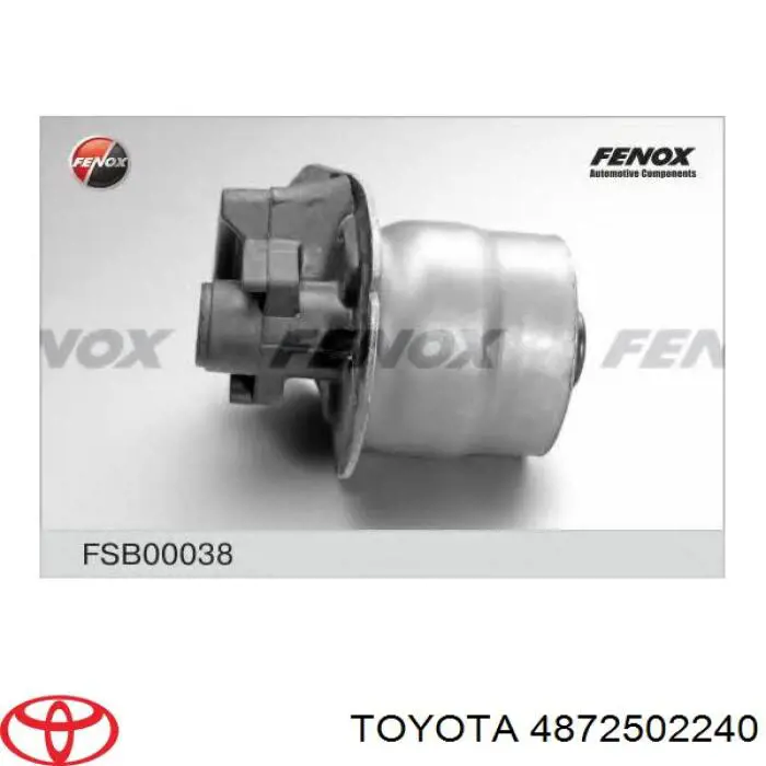 Comprar 4872502240 Toyota Silentblock trasero