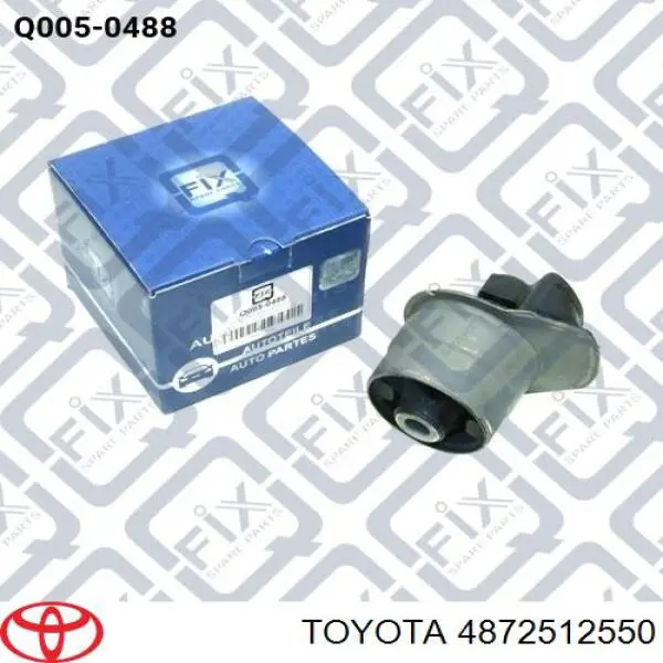 Suspensión, cuerpo del eje trasero Toyota Corolla E12