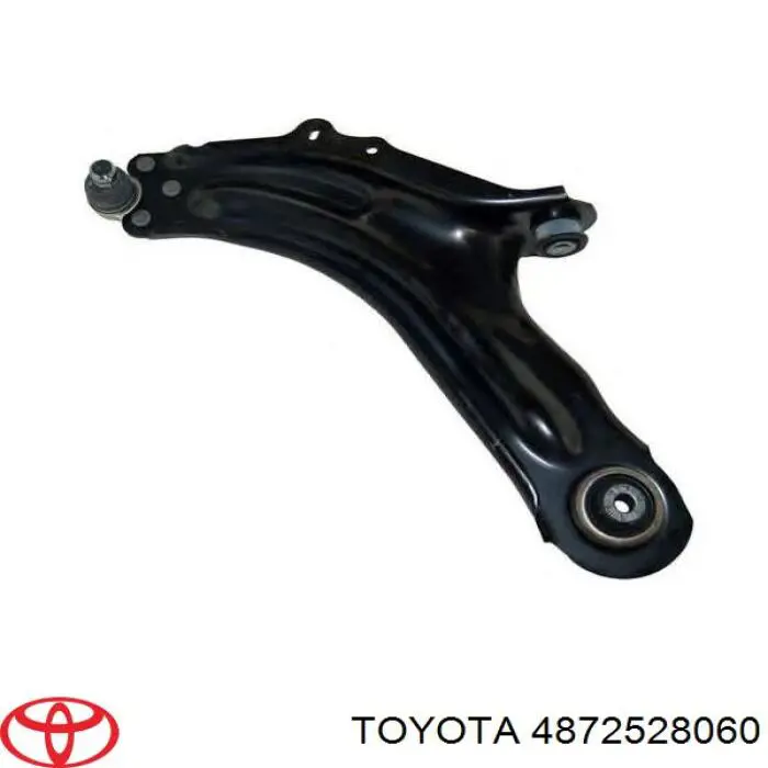 4872528060 Toyota suspensión, cuerpo del eje trasero