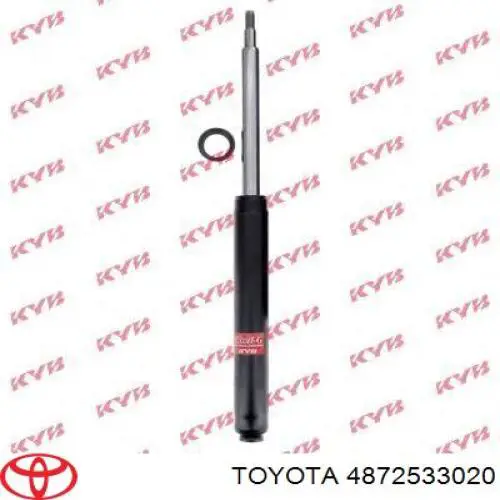 4872533020 Toyota bloque silencioso trasero brazo trasero delantero