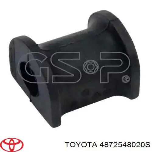 4872548020S Toyota Buje de mangueta trasera