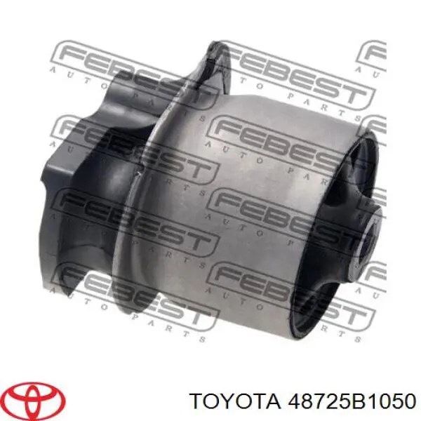 48725B1050 Toyota suspensión, cuerpo del eje trasero