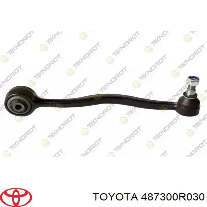 487300R030 Toyota brazo de suspension trasera derecha