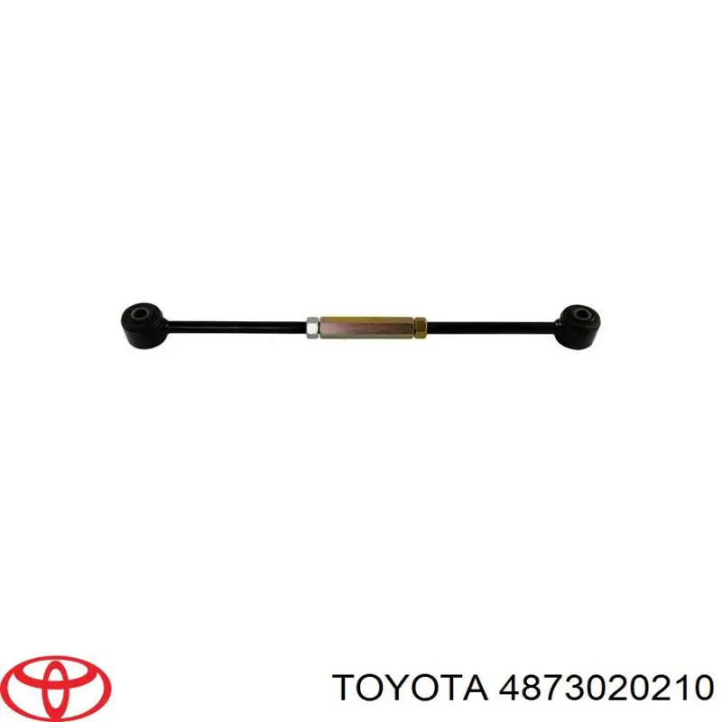 4873020210 Toyota barra transversal de suspensión trasera
