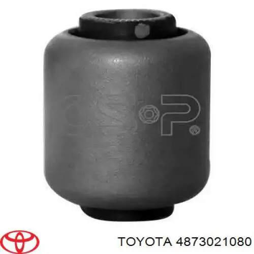 4873021080 Toyota barra transversal de suspensión trasera