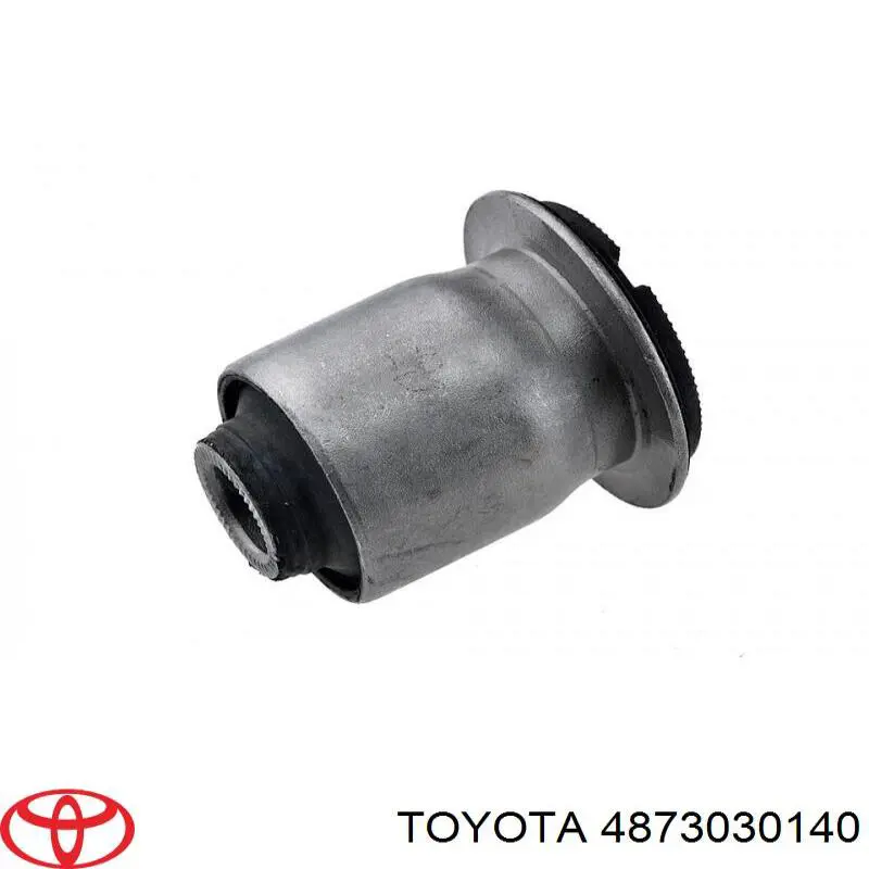 4873030140 Toyota Brazo inferior izquierdo de la suspensión trasera